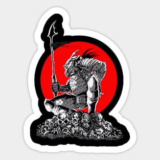 Samurai Predator Sticker